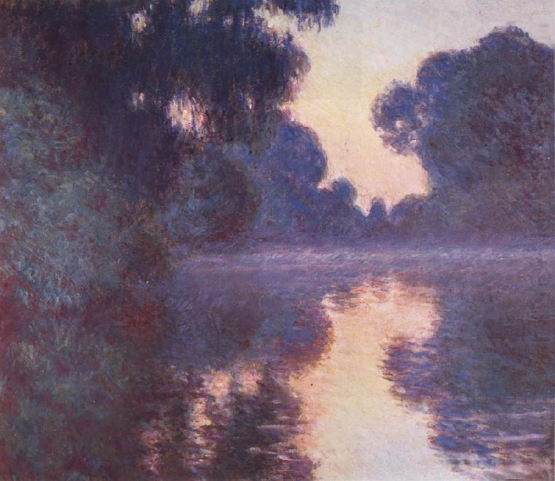 Arm of the Seine near Giverny at Sunrise, Claude Monet